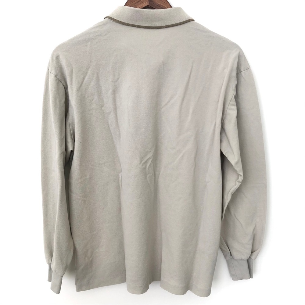 YSL Classic Long Sleeve Polo Shirt - Picture 3 of 4